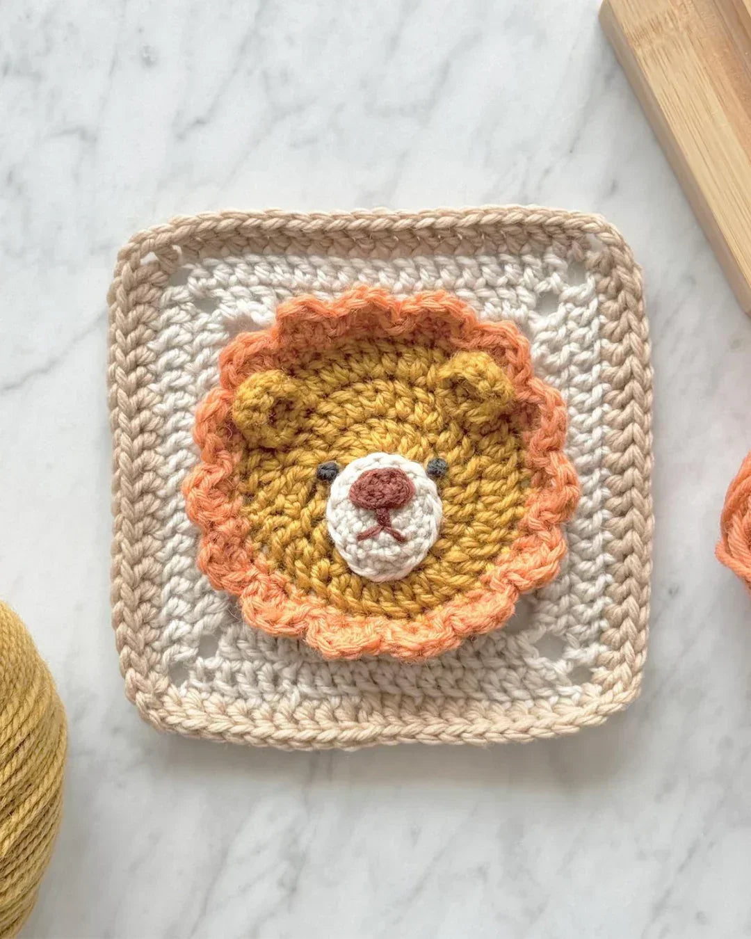Baby Blanket Crochet Pattern with Animal Granny Squares