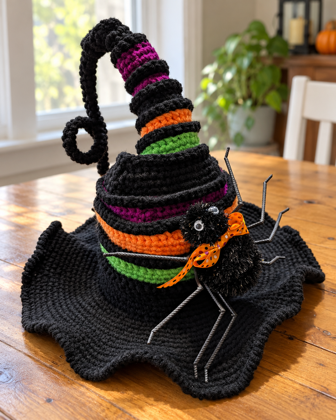 Twisted Witch Hat Crochet Pattern