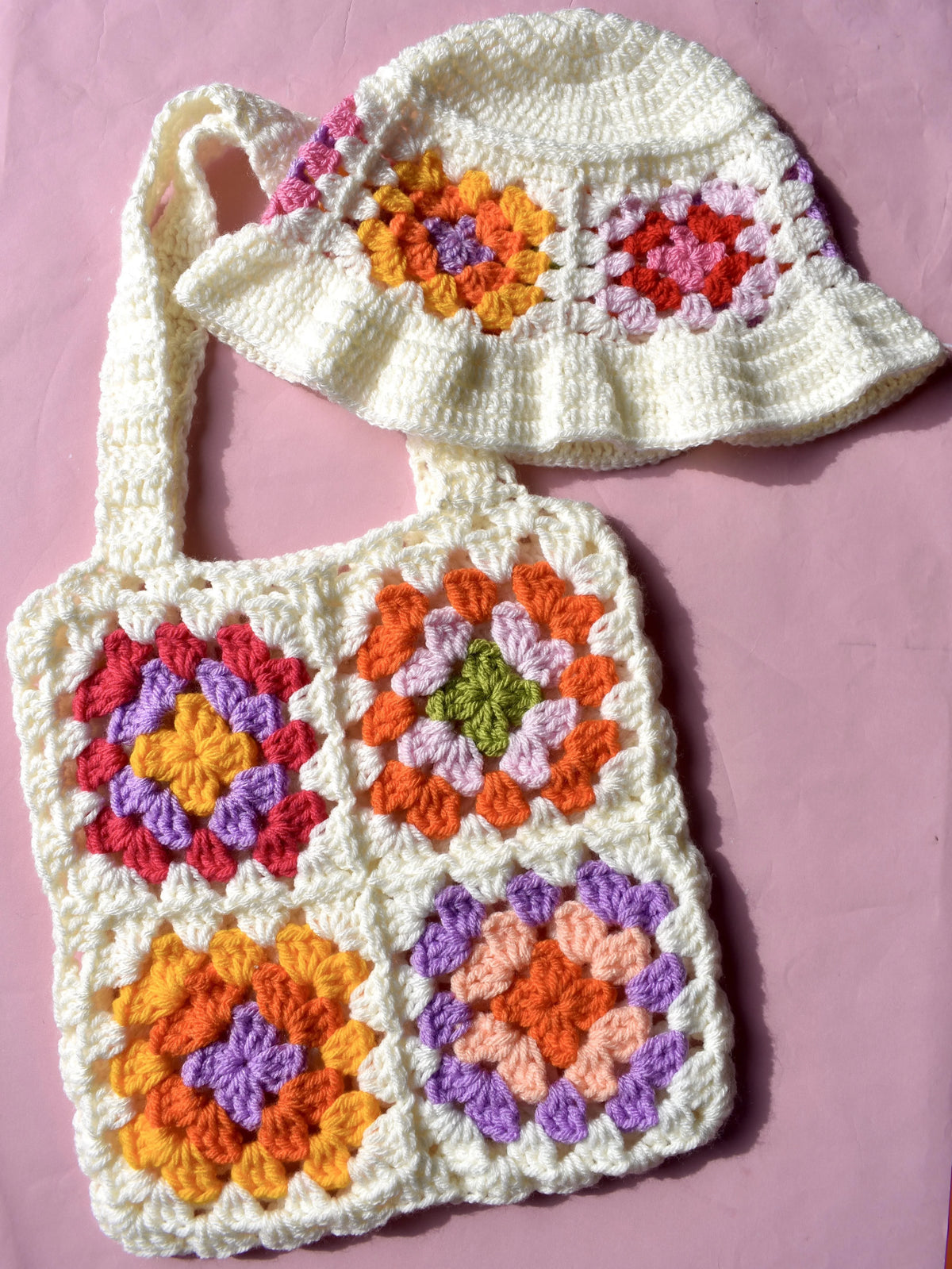 Granny Square Tote Bag – Crochet Pattern