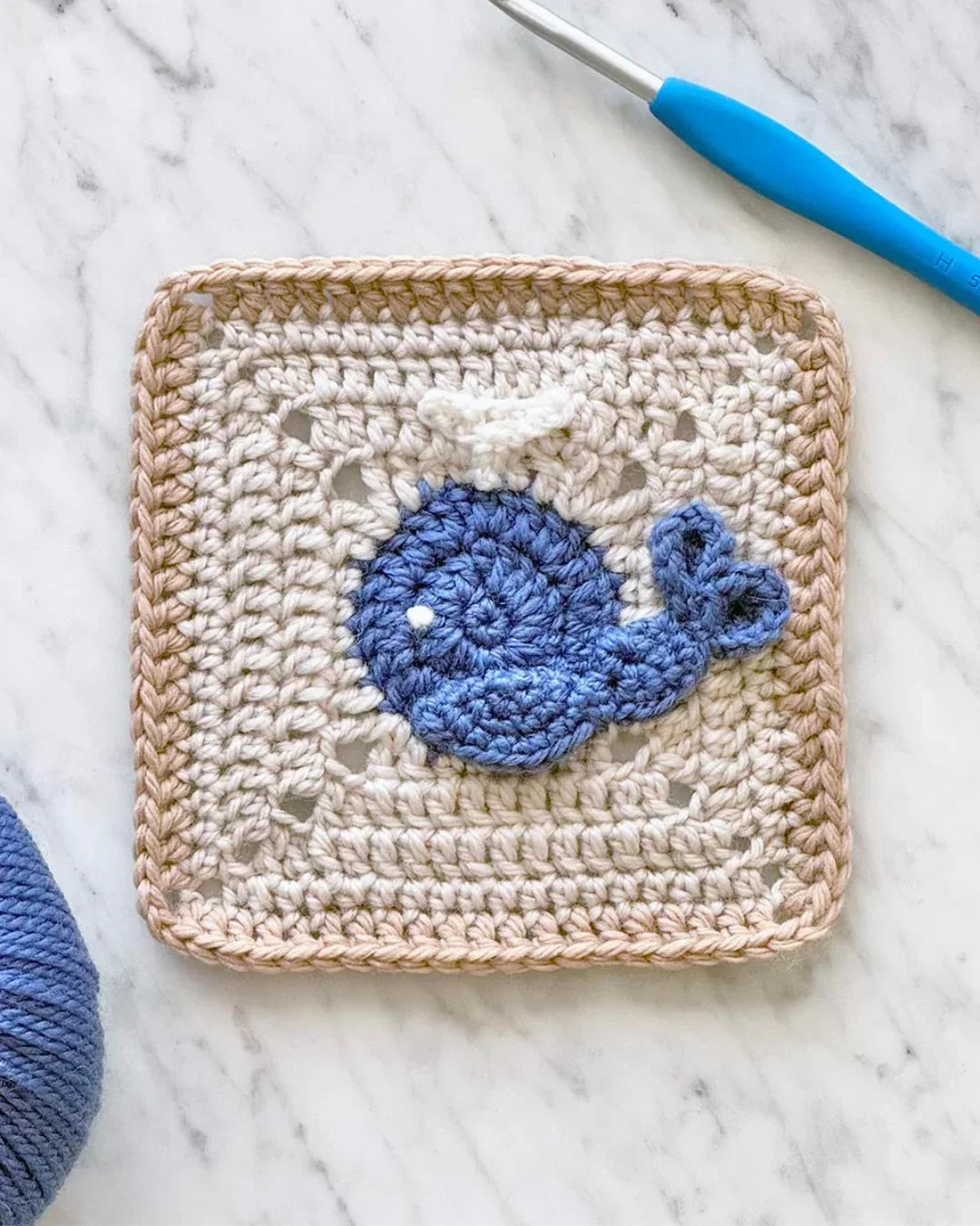 Baby Blanket Crochet Pattern with Animal Granny Squares