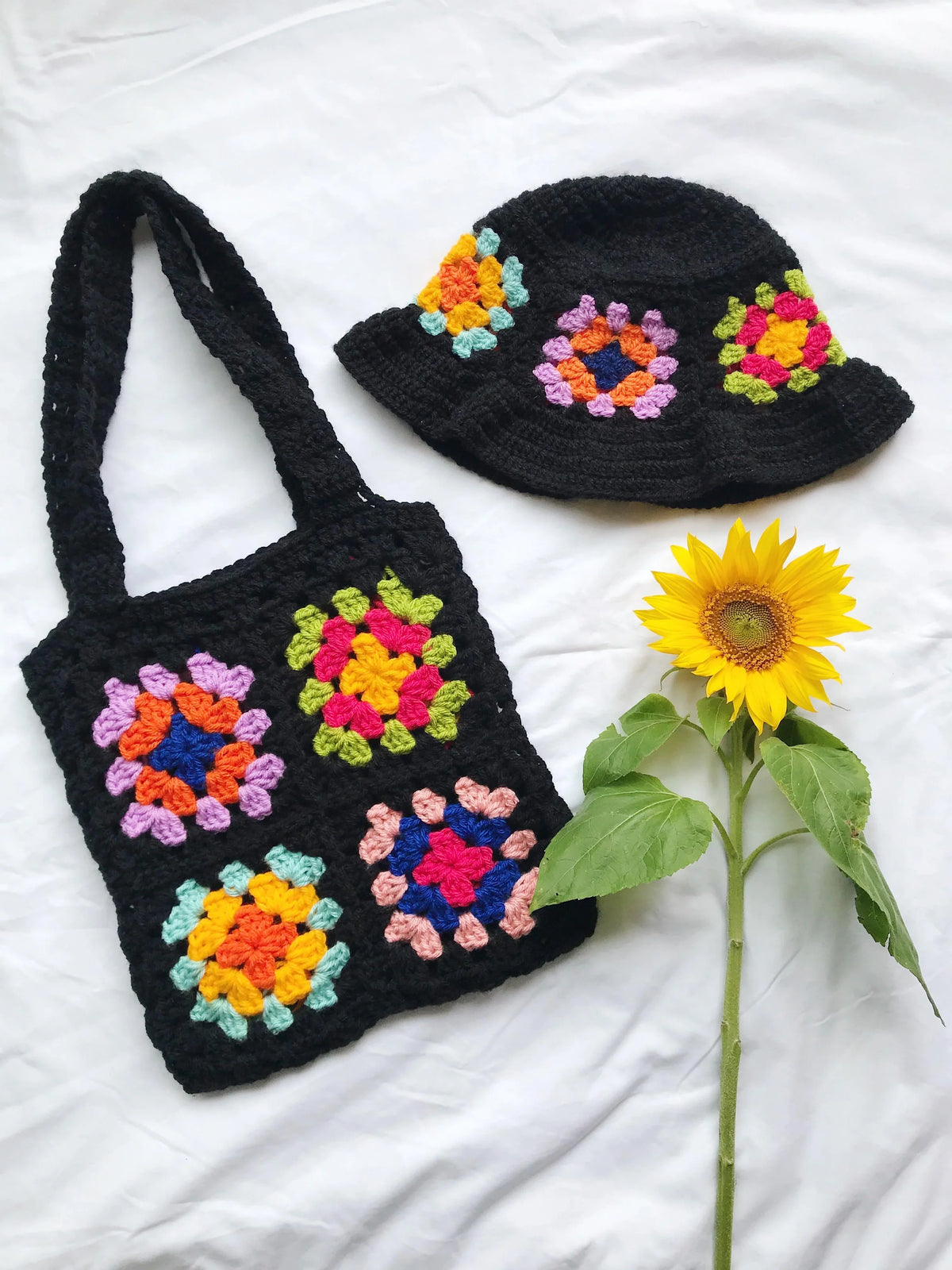Granny Square Tote Bag – Crochet Pattern